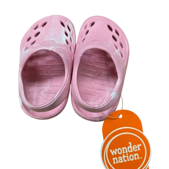 Wonder Nation Pink Clogs Infant Sz2 - Picture 2 of 5